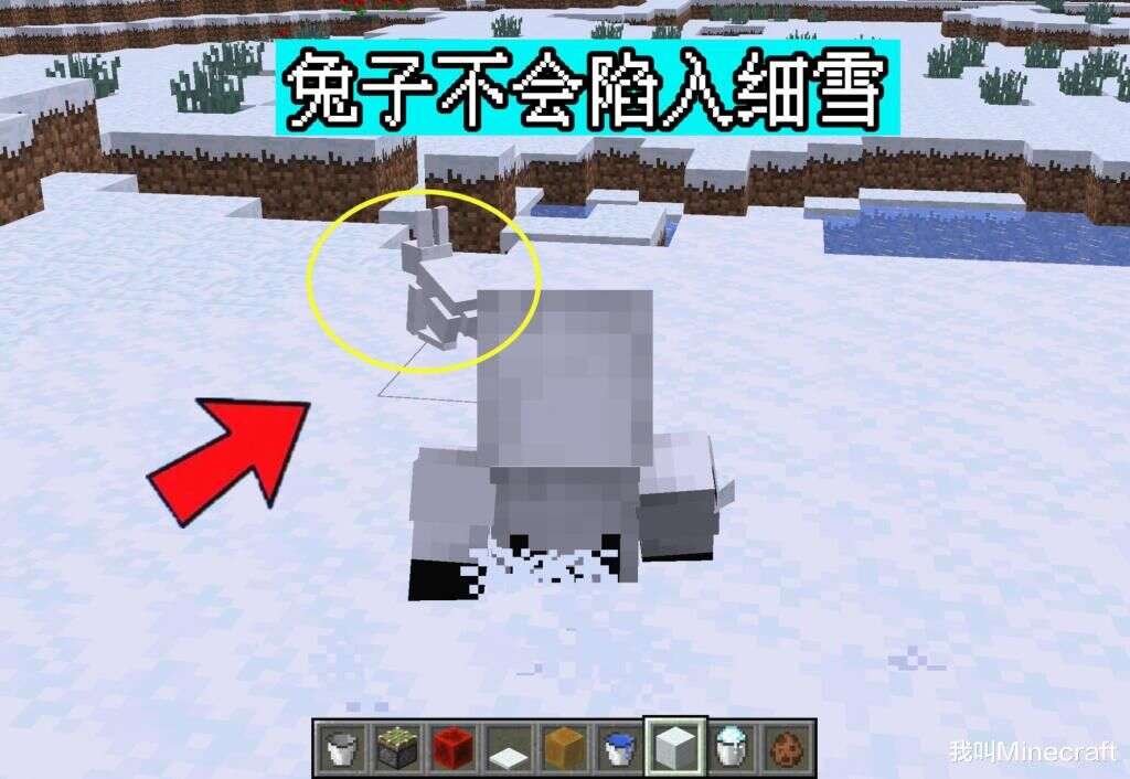 我的世界 测试1 17 细雪 方块 13个特性 皮革甲总算有点用了 楠木轩