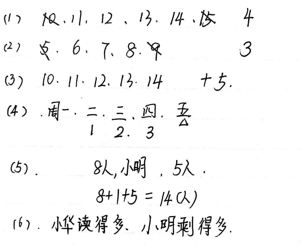 一年級數學排隊問題 應用題精選練習 快收藏吧 楠木軒