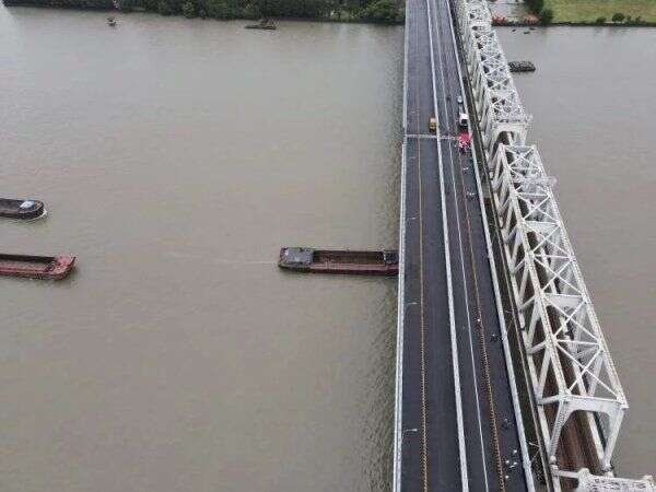 松浦大橋上層公路橋8月30日通車 下層慢行通道臨時封閉三個月 楠木軒