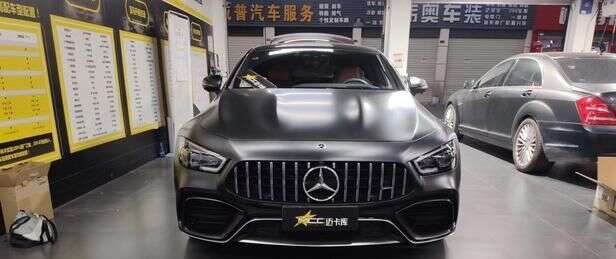 Amg Gt63的黑化进阶 改gt63先行特别版黑武士套装 楠木轩