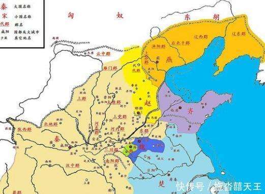 9张地图 看懂春秋战国时的秦国形势变化 楠木轩