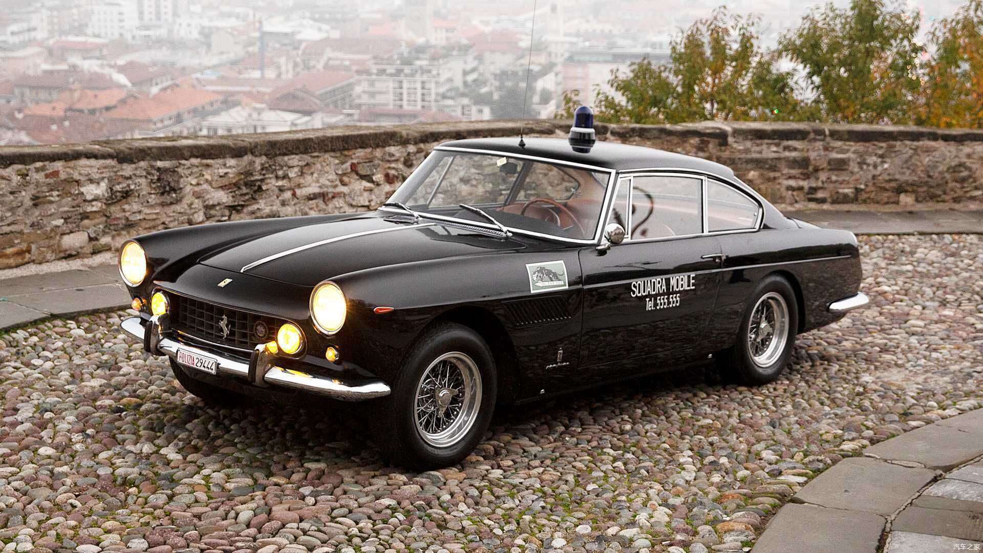 经典 60年代的法拉利250gte警车全球仅此一辆 楠木轩