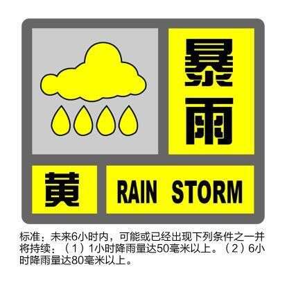 一橙 兩黃 預警高掛剛剛上海雷電黃色預警信號升級為橙色 楠木軒