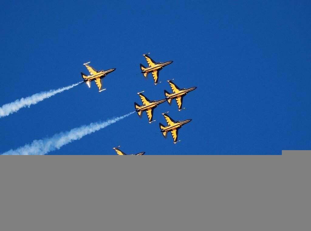 韓國空軍 黑鷹 特技飛行隊高空炫技 楠木軒