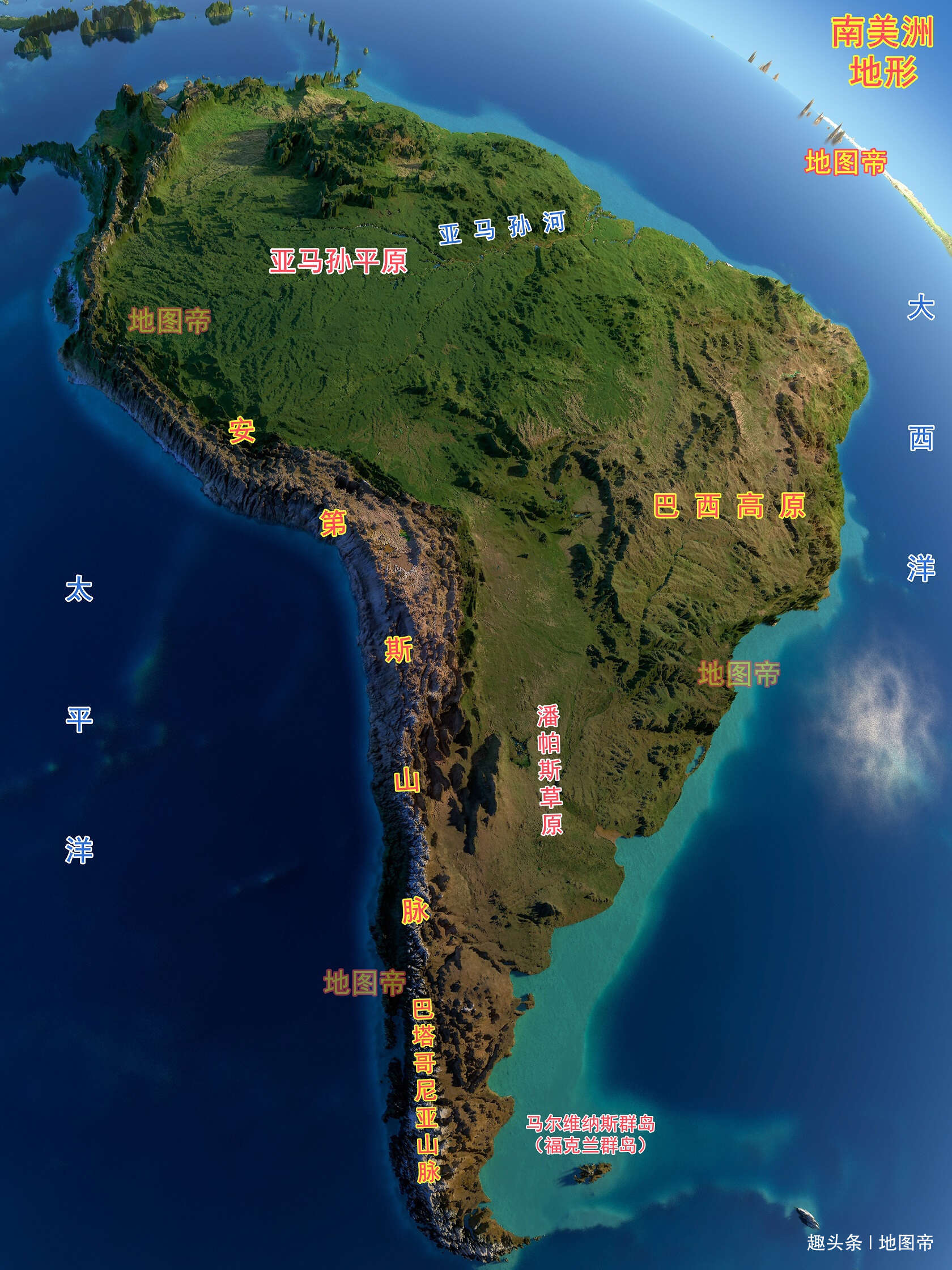 南美洲的平原面积巨大 为什么人口这么少 楠木轩