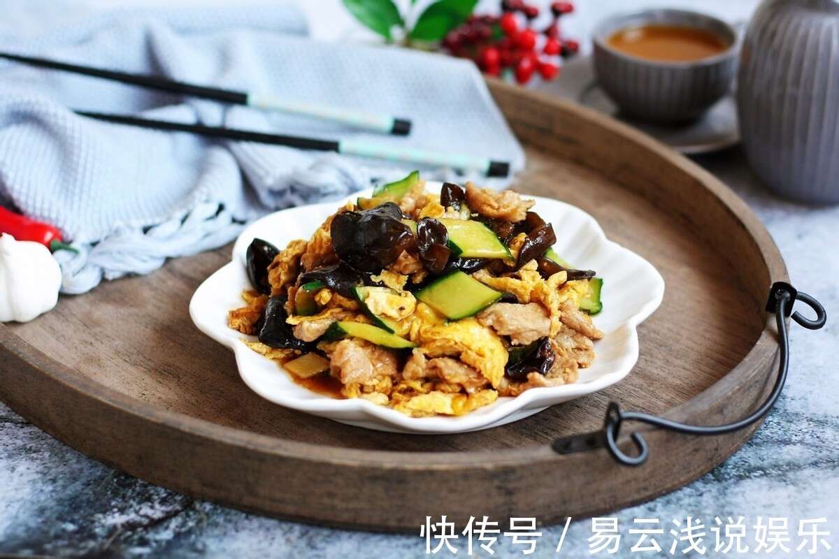 简易版木须肉的做法 简单炒一炒 鲜香入味又下饭 楠木轩