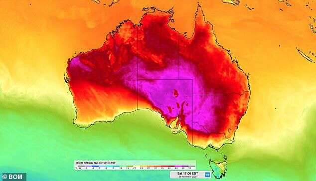 极端热浪来袭 澳洲最高温度接近50度 悉尼将超40度 楠木轩