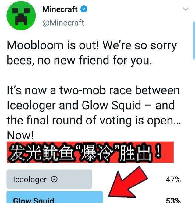 Minecraft Live洞穴 山崖更新发光鱿鱼 爆冷 赢了投票 楠木轩