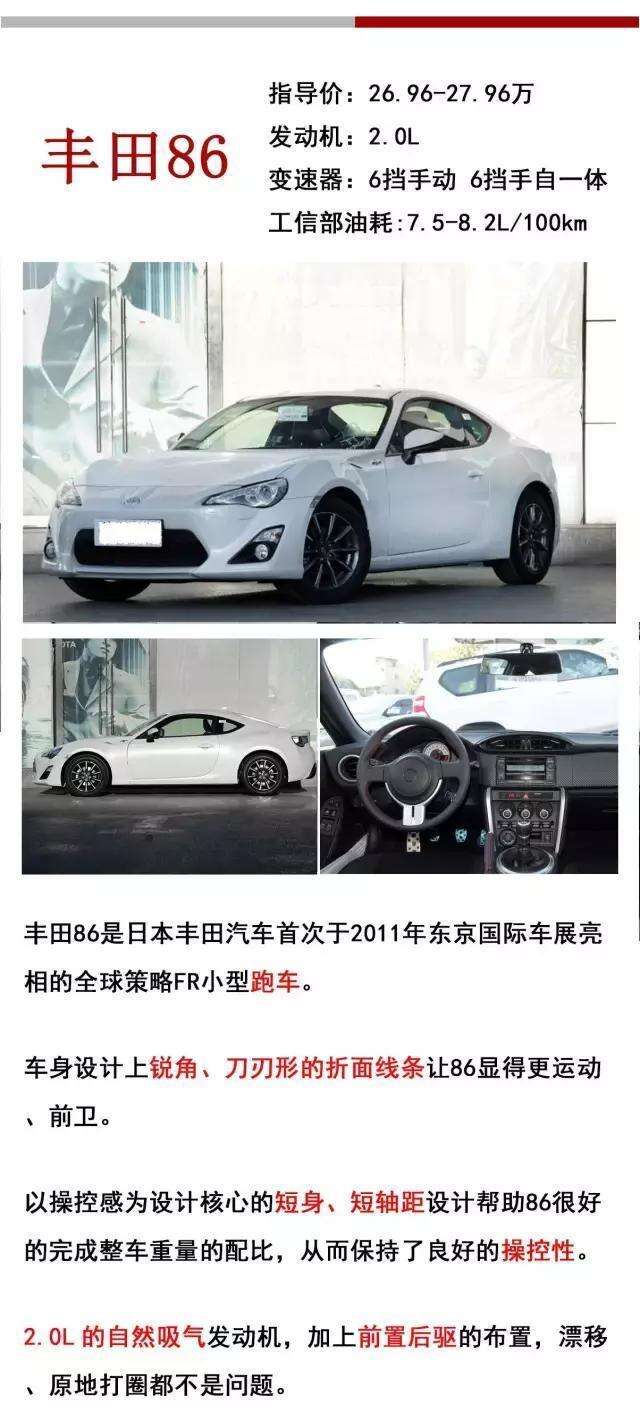 这些车买了老婆不让开 简直就是撩妹神器 楠木轩