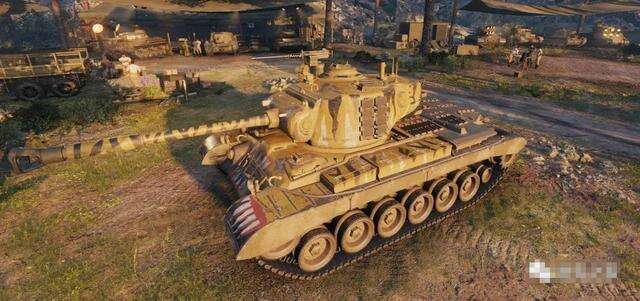 比8级潘兴还要猛的猛虎 坦克世界 8级金坦 M46 猛虎 详解 楠木轩