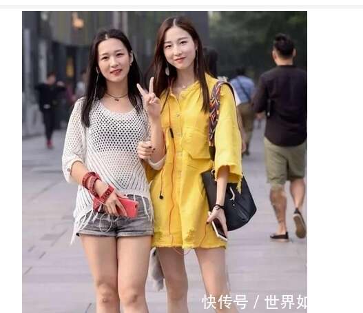 街拍 不张扬小性感的妹子 性感中不失小清新 楠木轩