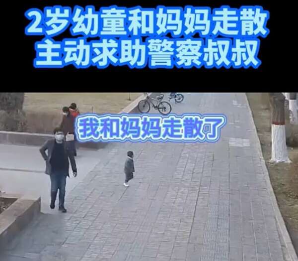 2岁小男孩走丢 主动 报警 的方式获高赞 网友 确实值得学习 楠木轩