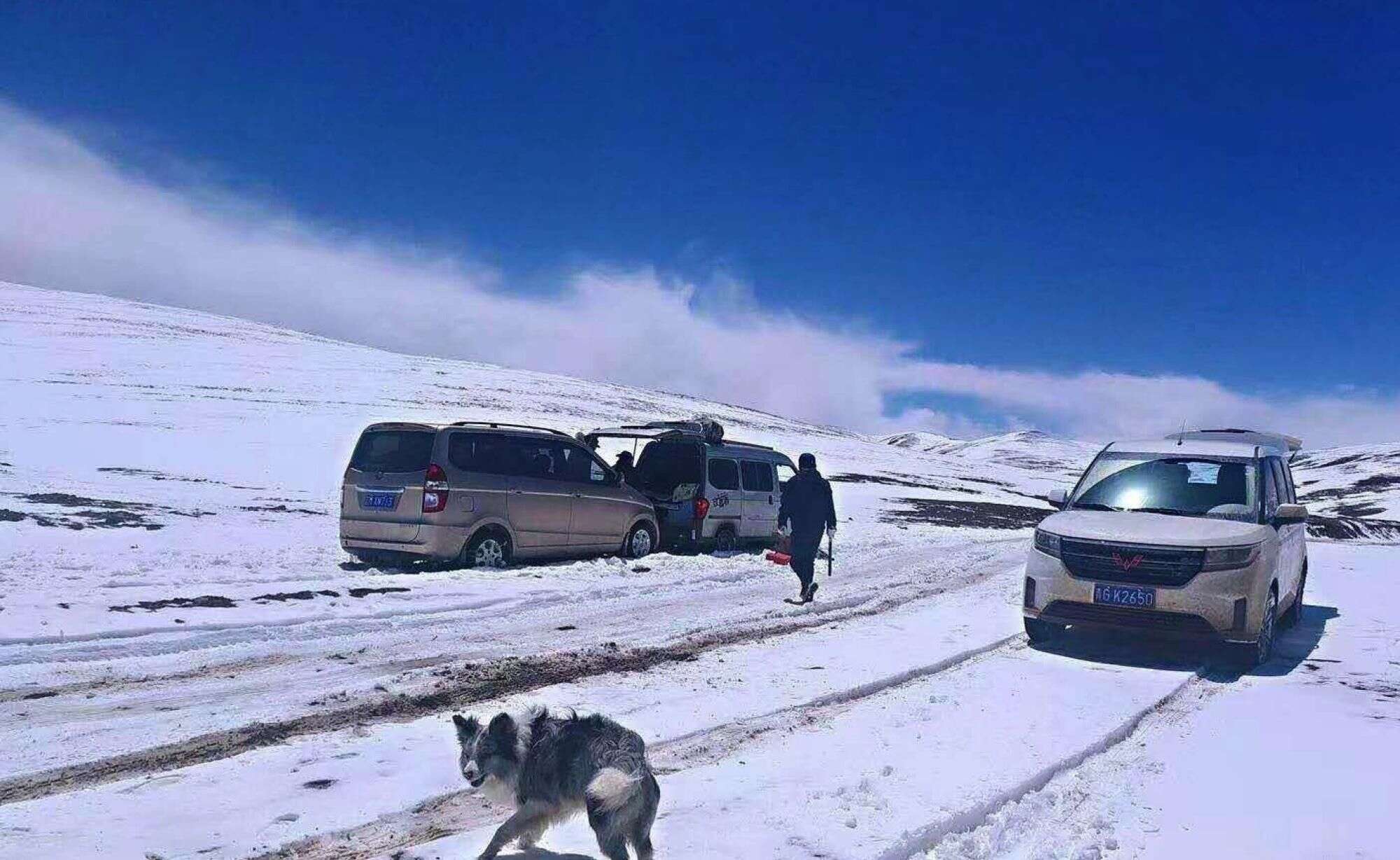 开五菱车进藏 西藏雪山无人区 五菱千里救援 楠木轩