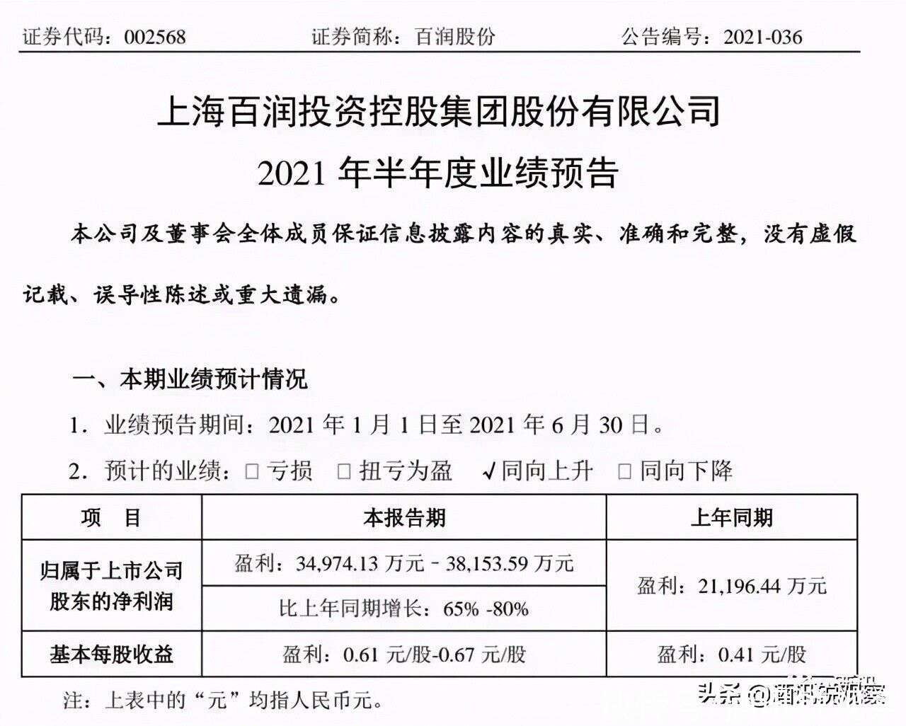 酒讯深度 百倍市盈率的百润股份 如何解开高估值悖论 楠木轩