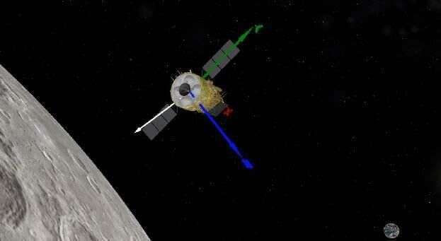 组合体成功分离，嫦娥五号择机实施月面软着陆，进行自动采样工作