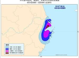 颱風橙色預警：“黑格比”登陸浙江 強度逐漸減弱